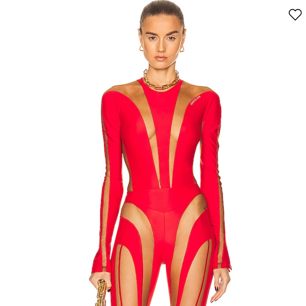 MUGLER Illusion Shaping Bodysuit